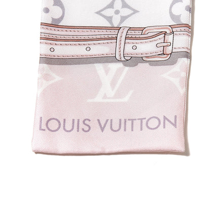 Louis Vuitton Silk Monogram Confidential Bandeau Light Pink 2 of 3