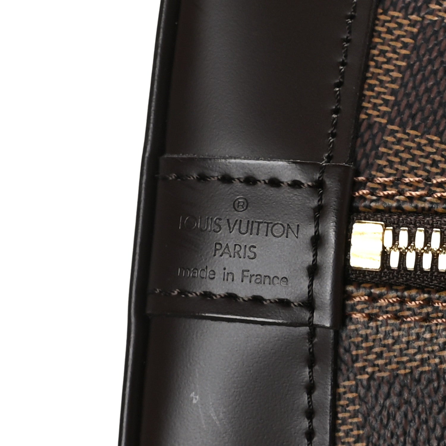 Louis Vuitton Damier Ebene Alma PM 7 of 11