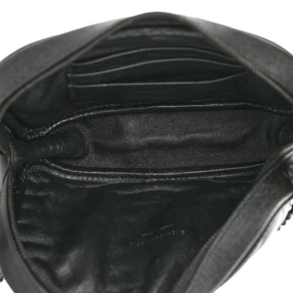 Saint Laurent Grain De Poudre Matelasse Monochrome Monogram Mini Lou Camera Bag Black 5 of 12