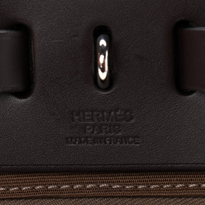 Hermes Vache Hunter Toile Herbag Zip 31 PM Etoupe Ebene 7 of 12
