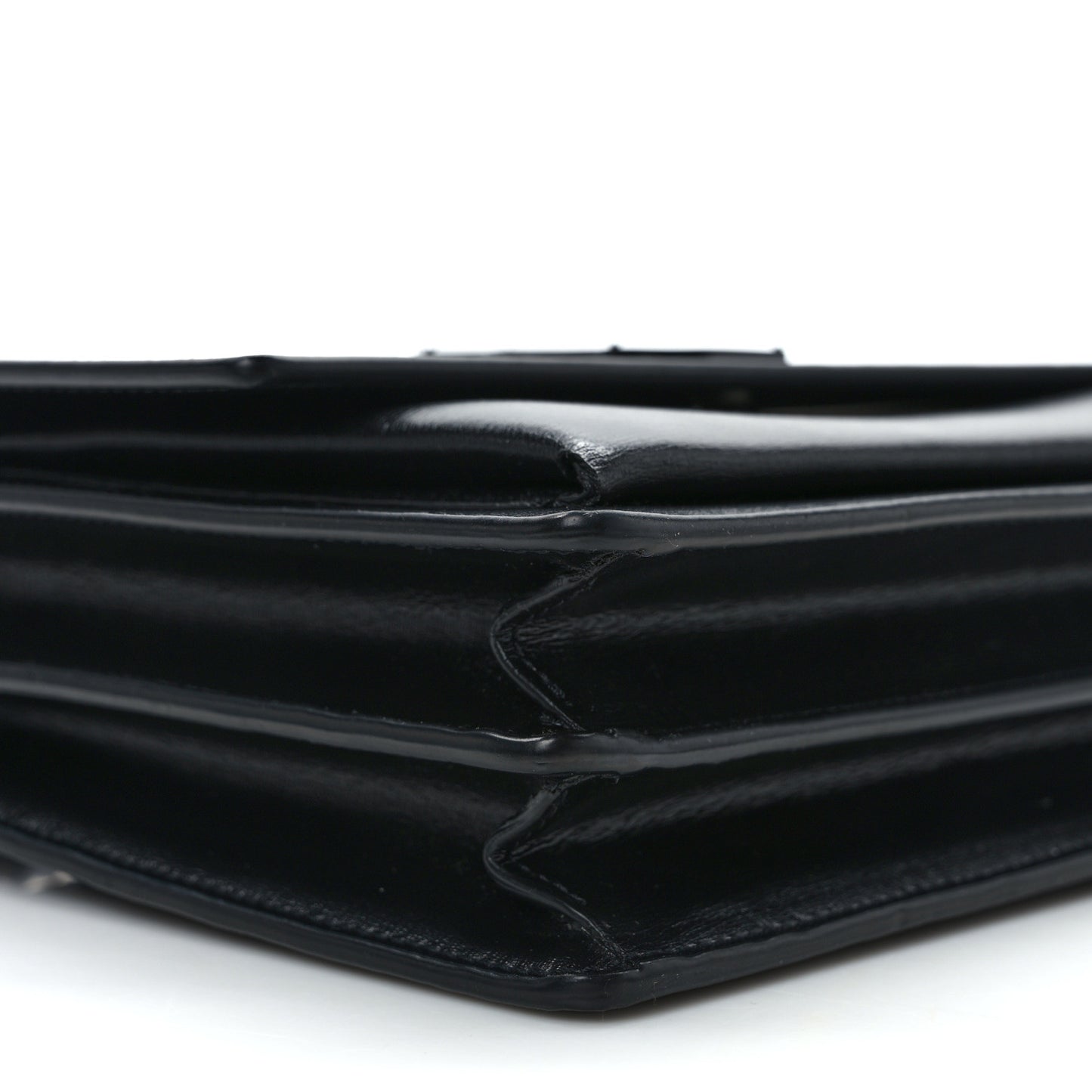 Calfskin Medium Monogram Monochrome Sunset Black