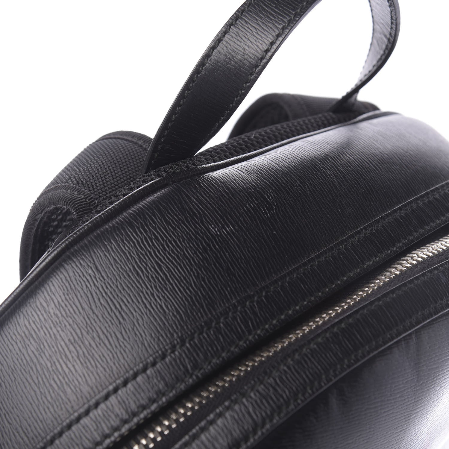 Gucci Calfskin Kingsnake Dome Backpack Black 10 of 12