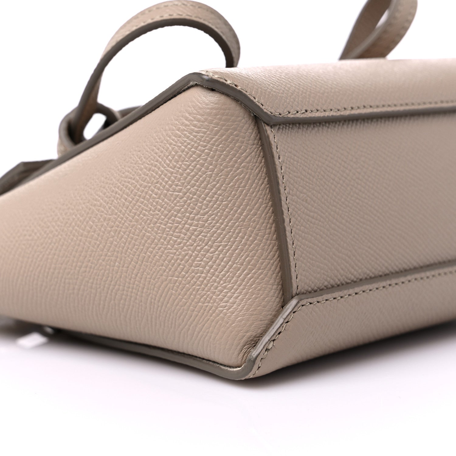 Celine Grained Calfskin Pico Belt Bag Light Taupe 8 of 10