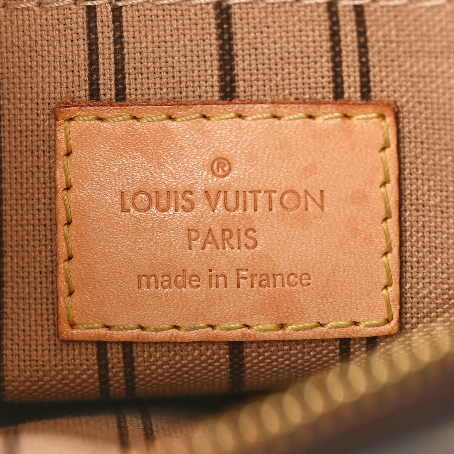 Louis Vuitton Monogram Neverfull MM GM Pochette 6 of 11