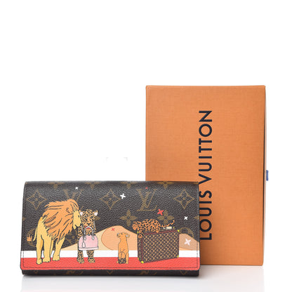 Louis Vuitton Monogram 2018 Christmas Animation Sarah Wallet 10 of 10