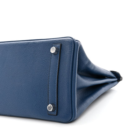 Hermes Taurillon Novillo Birkin 25 Deep Bleu 10 of 10