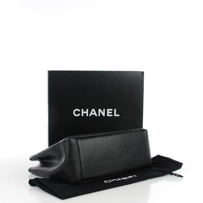 Chanel Caviar Quilted Grand Shopping Tote GST Black 4 of 7