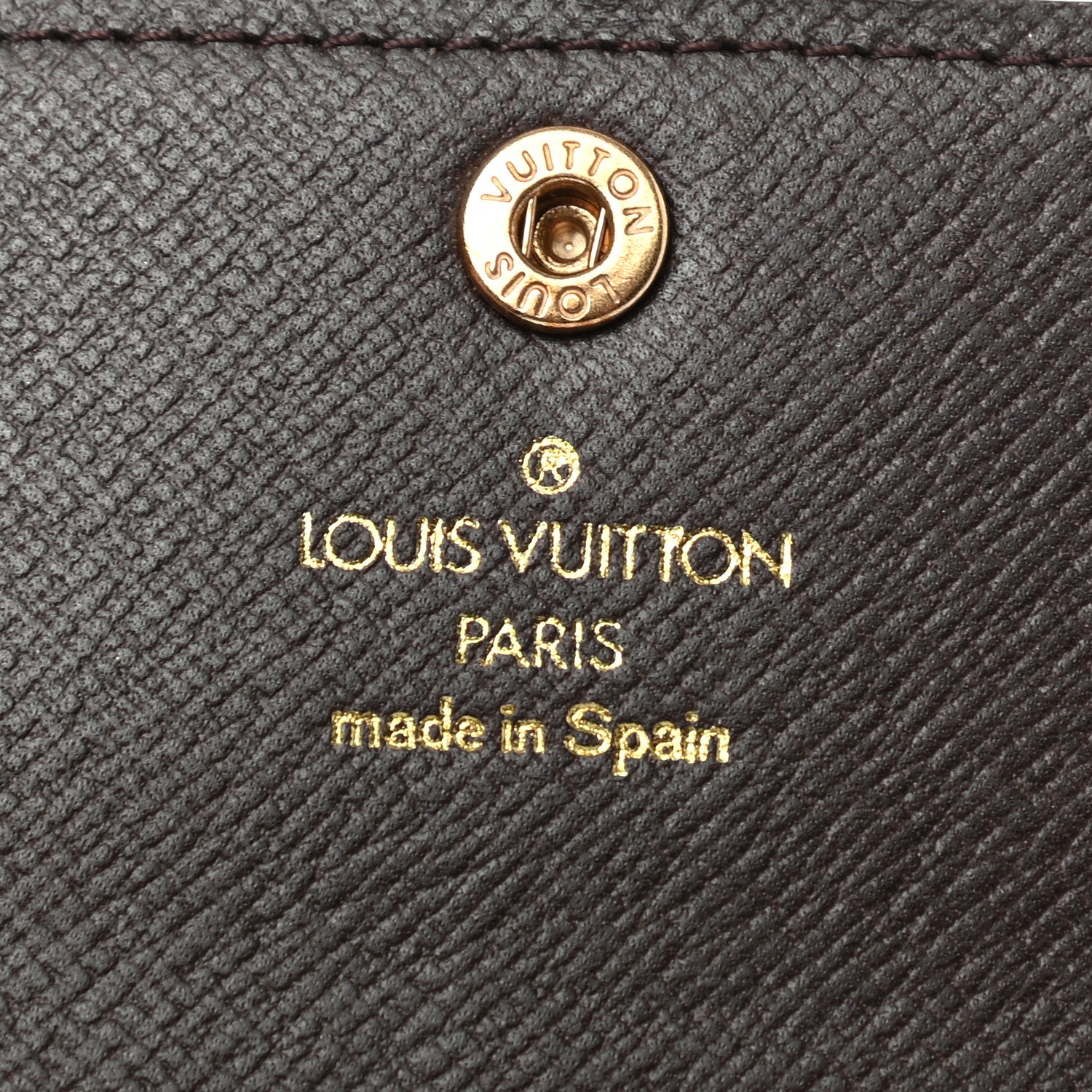 Louis Vuitton Damier Ebene Porte-Monnaie Wallet 6 of 6
