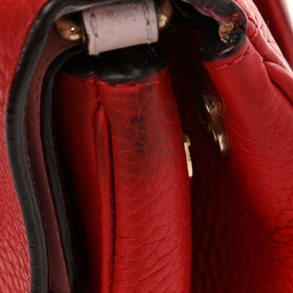 Christian Dior Bullcalf Small Be Dior Flap Red 14 of 20