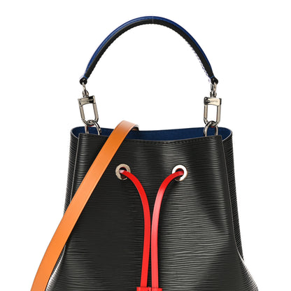 Louis Vuitton Epi Neonoe BB Black Safran 7 of 9