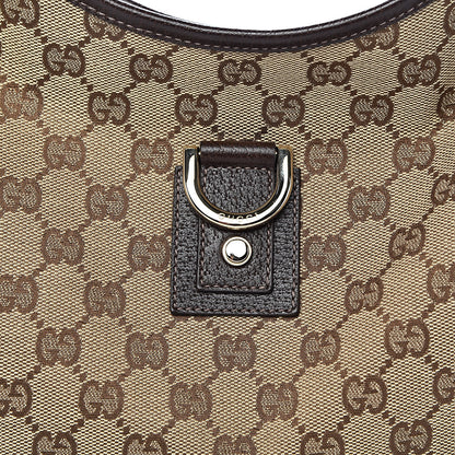 Gucci Monogram Large Abbey D Ring Hobo Dark Brown 10 of 10