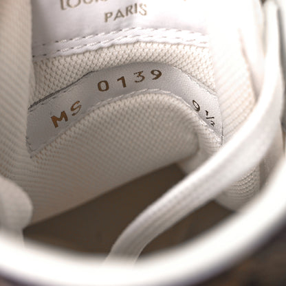 Louis Vuitton Monogram Calfskin Rivoli High Top Sneakers 9.5 White 8 of 8