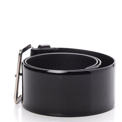 Chanel Patent Calfskin Belt 75 30 Black 3 of 7