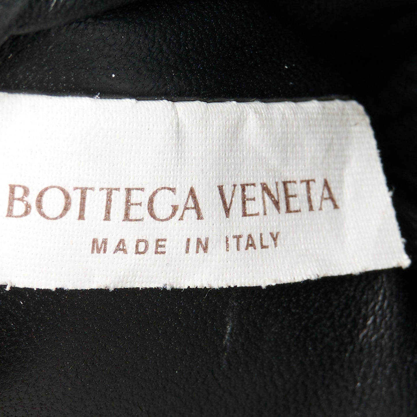 Nappa Intrecciato The Mini Pouch Black