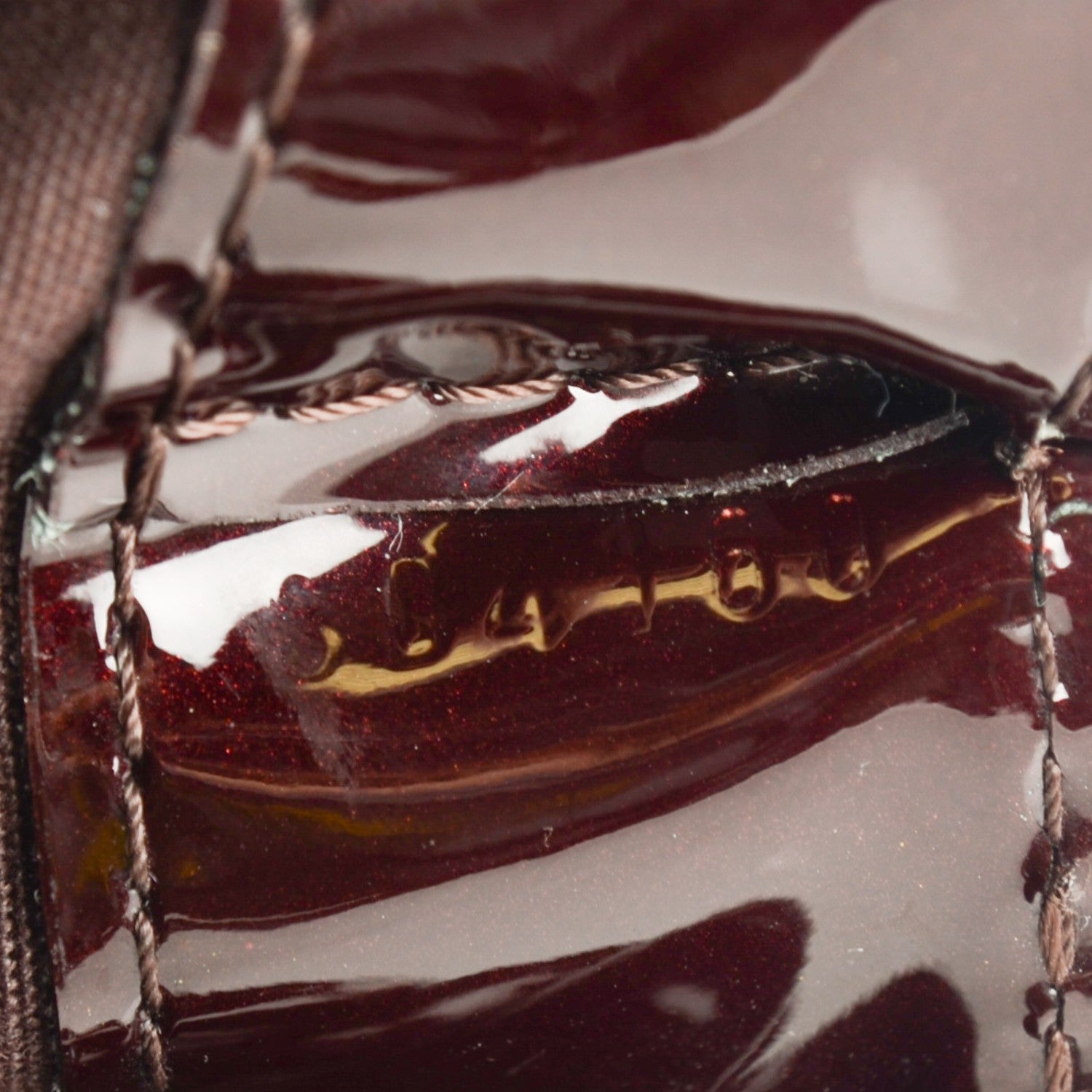 Louis Vuitton Vernis Wilshire PM Amarante 7 of 8