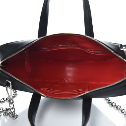 Balenciaga Calfskin XS Triangle Chain Duffle Black 5 of 11