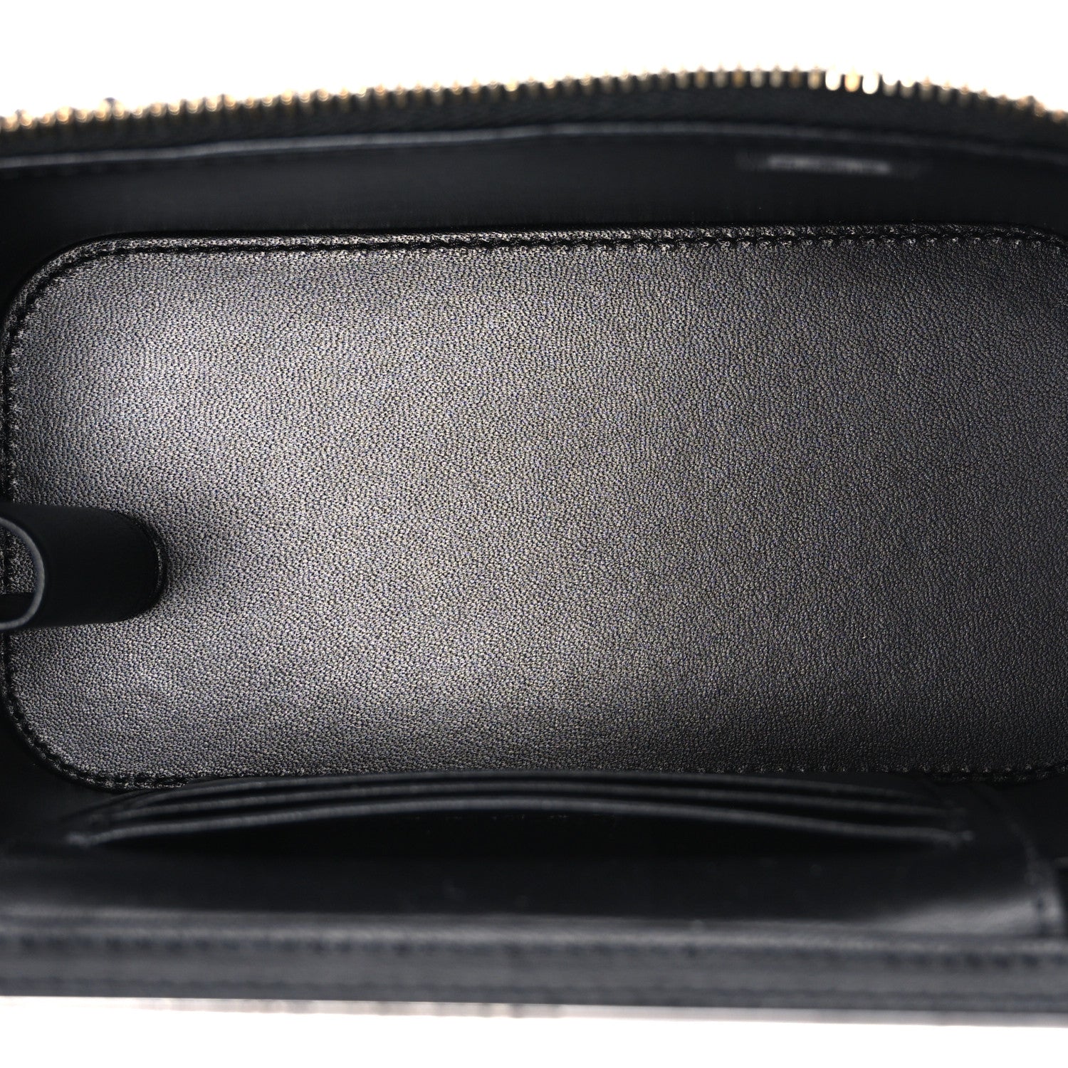 Chanel Tweed Pearl Crush Small Vanity Case With Chain Black White