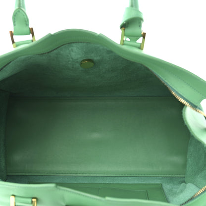 Saint Laurent Calfskin Medium Classic Y Cabas Green 5 of 13