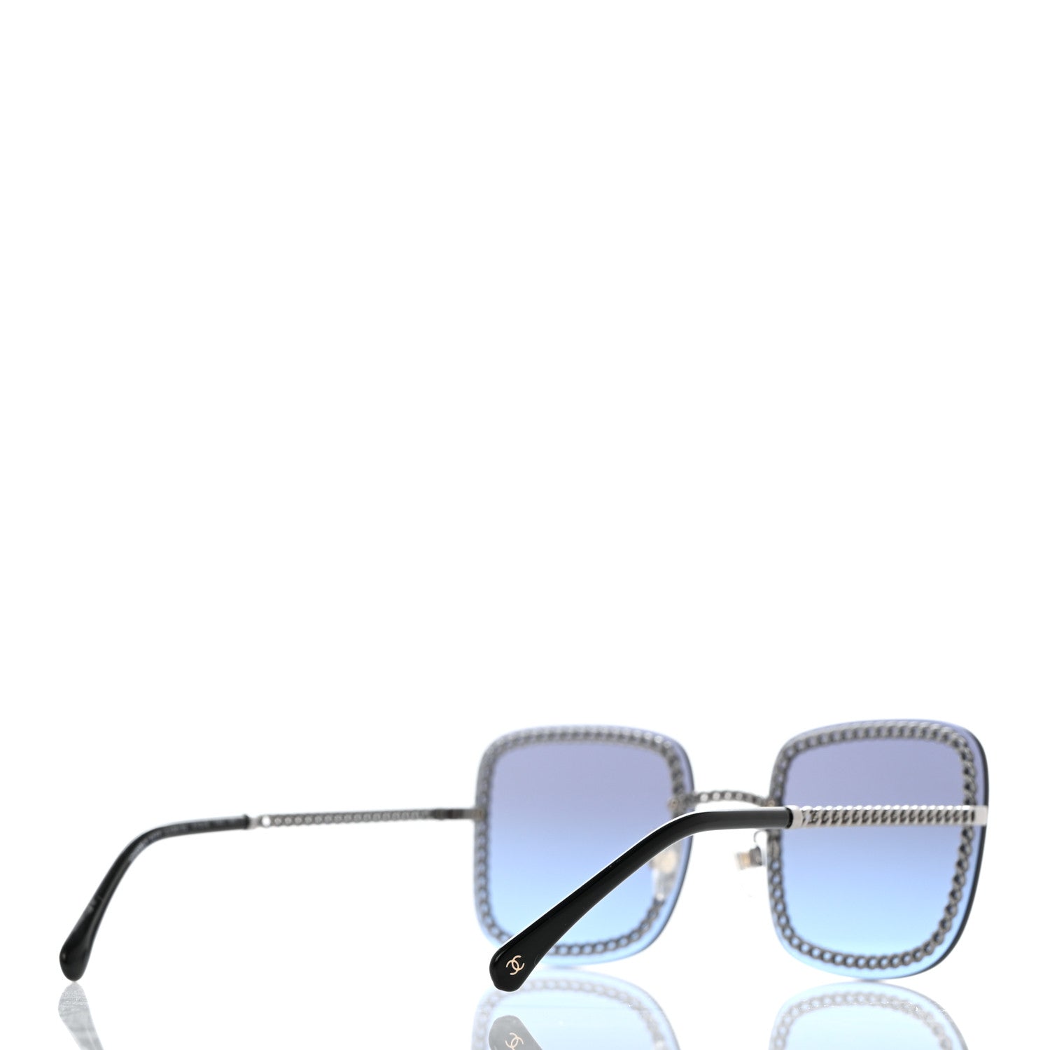 Chanel Chain Square Sunglasses 4244 Blue 4 of 8
