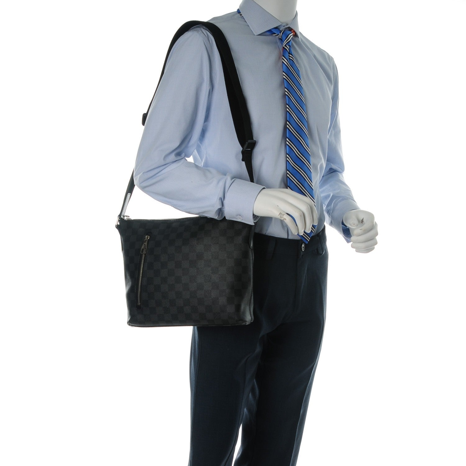 Louis Vuitton Damier Graphite Mick PM 2 of 7