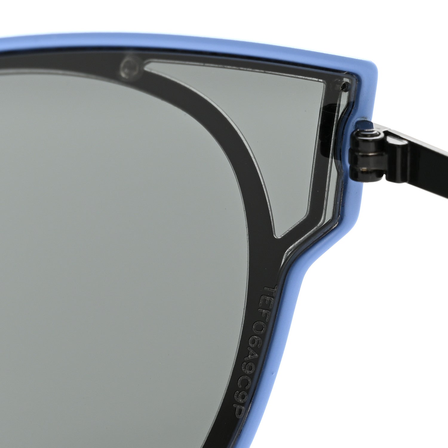 Dior ダークブルー キャットアイサングラス Christian Dior Sculpt Cat Eye Sunglasses Black Blue 1869775