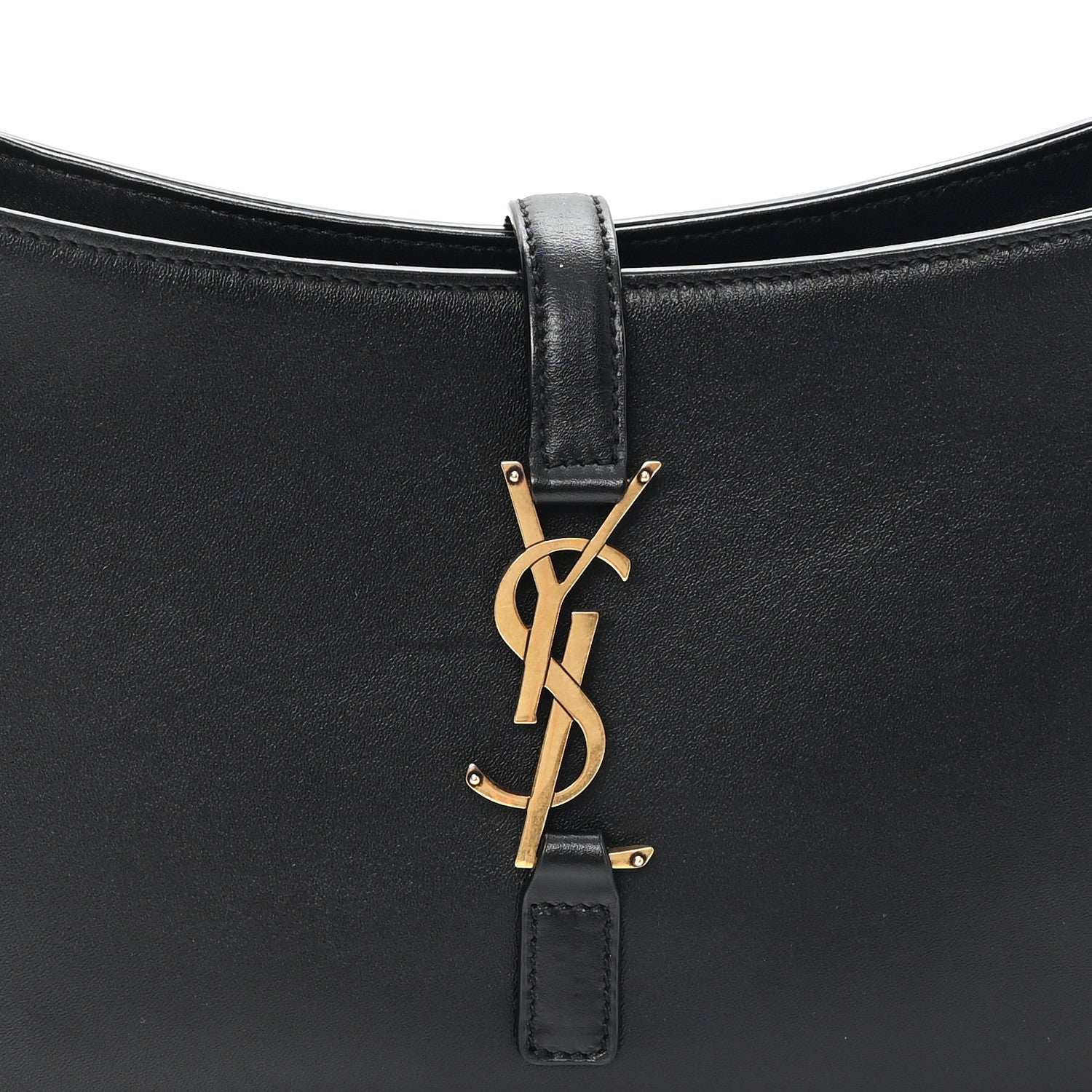 Saint Laurent Smooth Calfskin Le 5 A 7 Hobo Black 8 of 10
