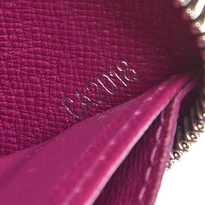 Louis Vuitton Epi Zippy Wallet Cassis 7 of 9
