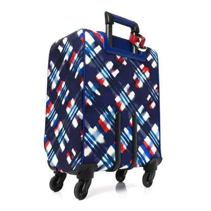 Chanel Nylon Airline Printed Coco Case Trolley Blue Red White 2 of 10