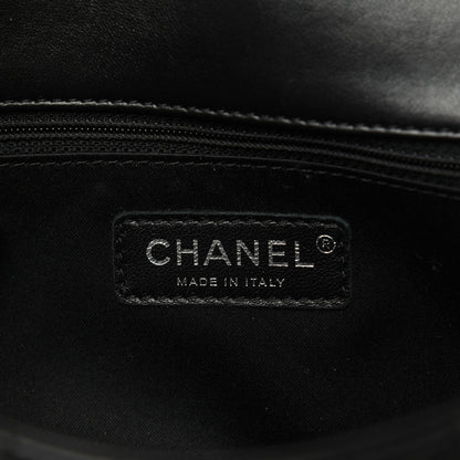 Chanel Lambskin Small CC Crossing Flap Black 8 of 17