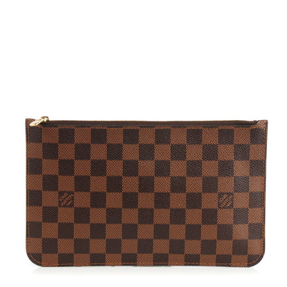 Louis Vuitton Damier Ebene Neverfull MM GM Pochette 1 of 8