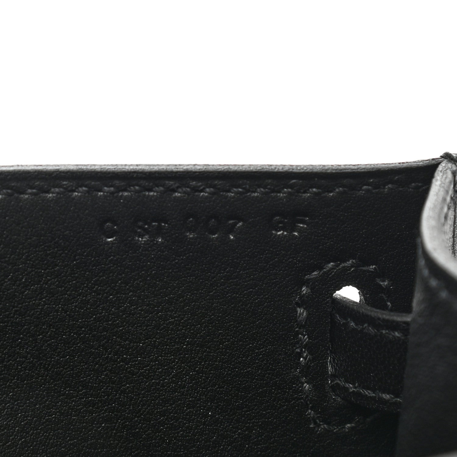 Hermes Swift Kelly Pochette Clutch Black 7 of 11