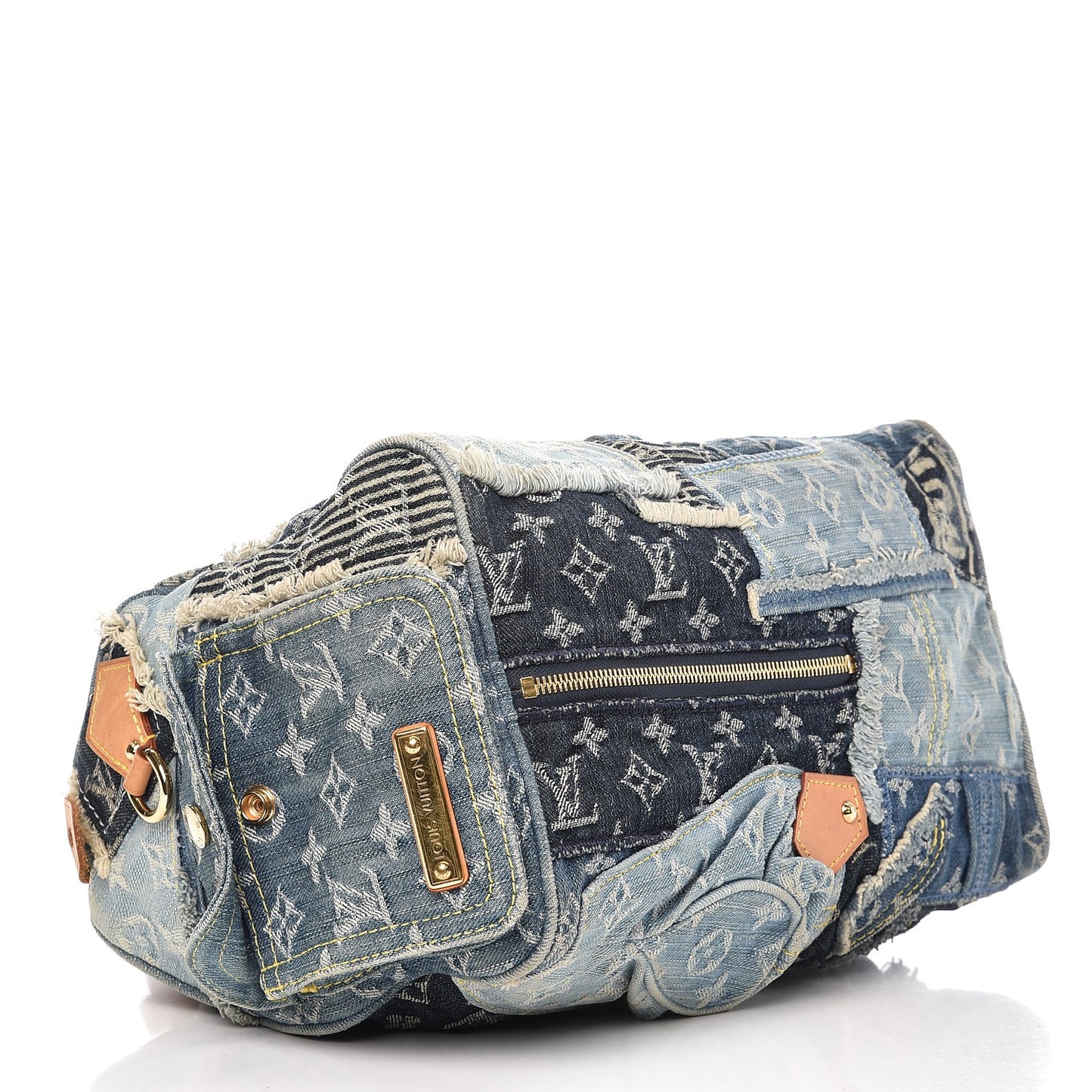 Denim Patchwork Speedy 30 Blue