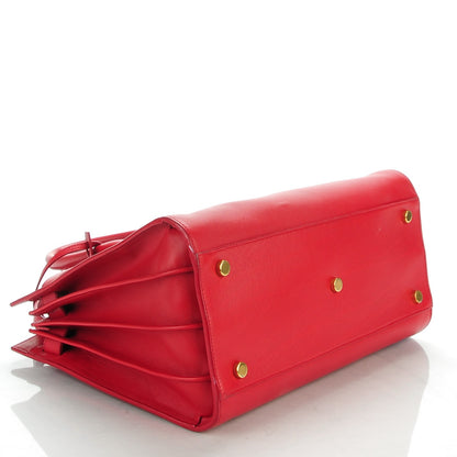 Saint Laurent Calfskin Small Sac De Jour Rouge Orient 4 of 7