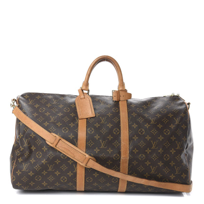 Louis Vuitton Monogram Keepall Bandouliere 55 1 of 9