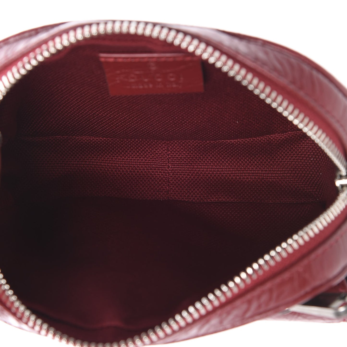 Fluffy Calfskin Mini Morpheus Belt Bag 100 40 Red