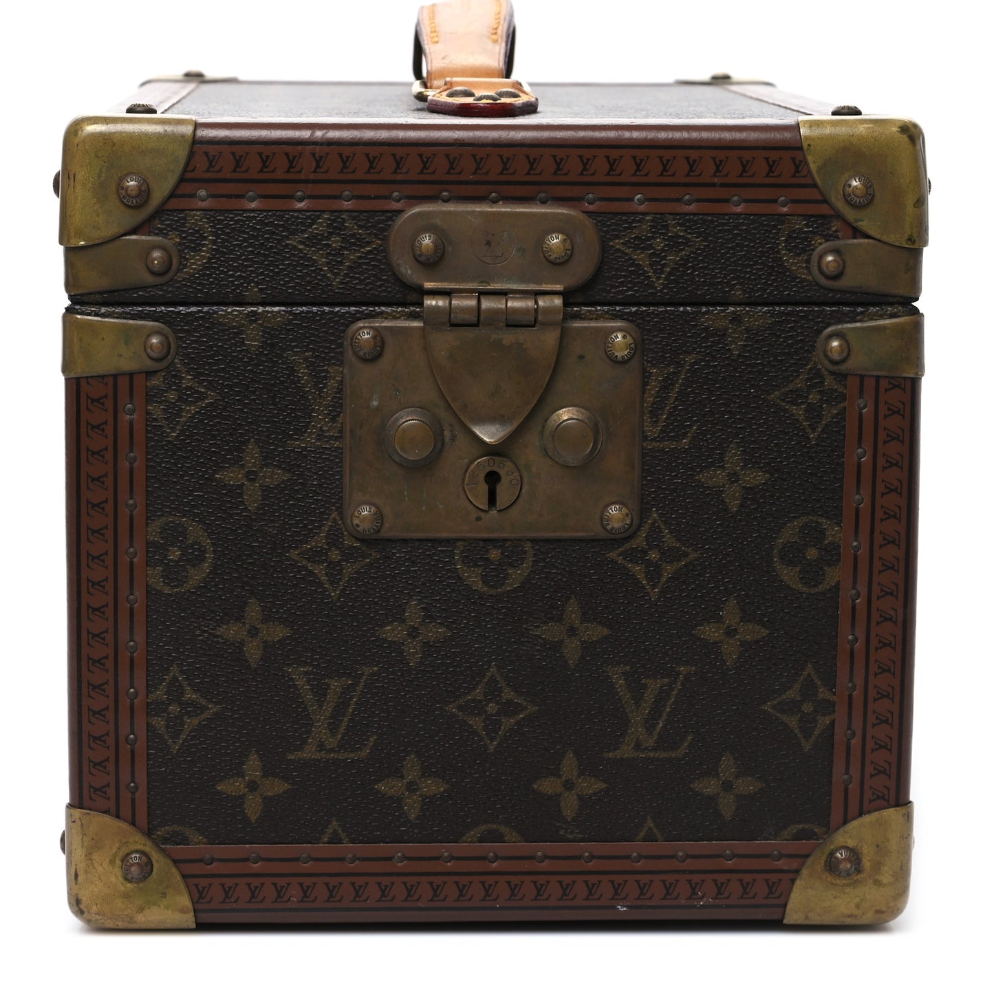 Monogram Boite Flacons Beauty Train Trunk Case