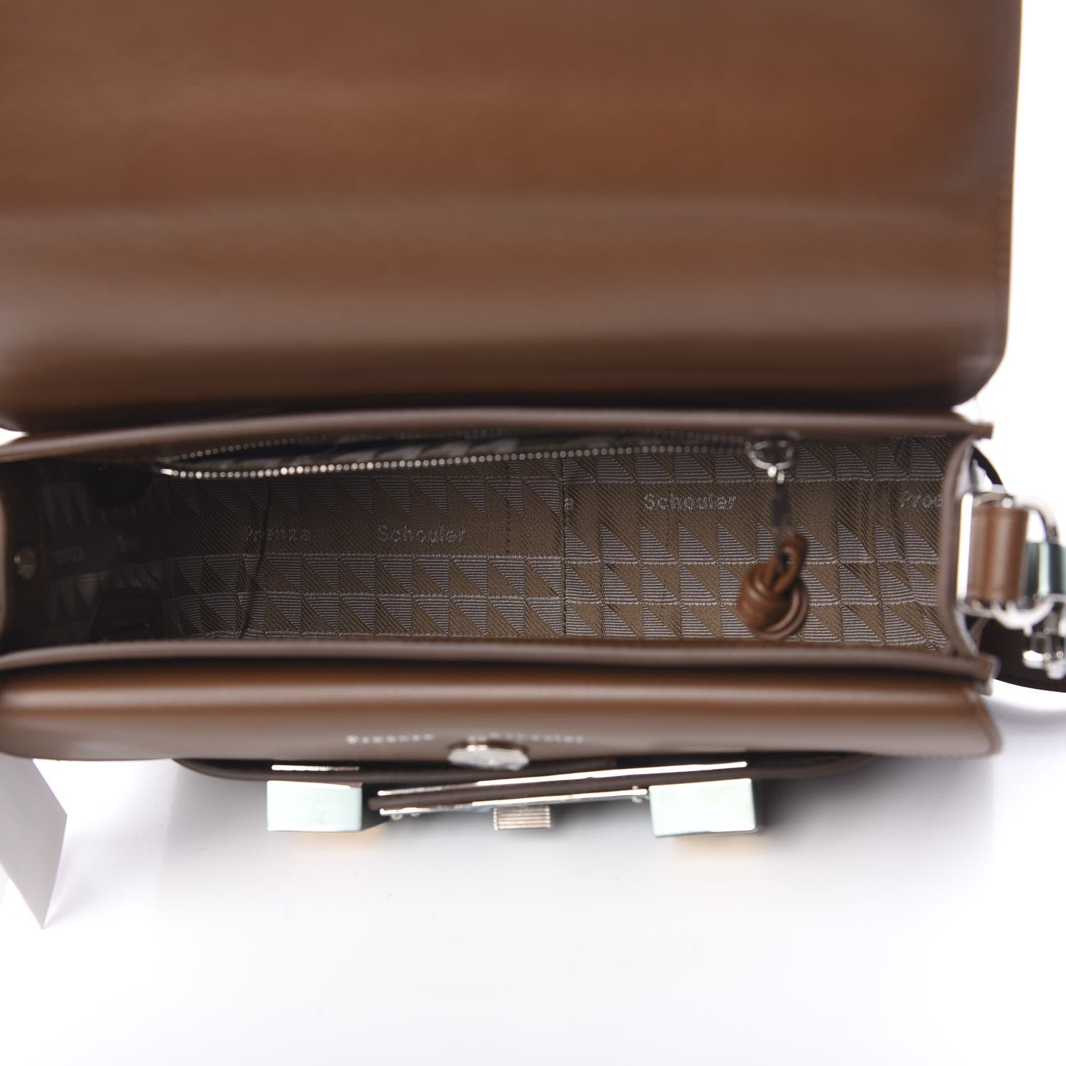 Proenza Schouler Smooth Calfskin Mini PS11 Classic Shoulder Bag Hazelnut 6 of 10