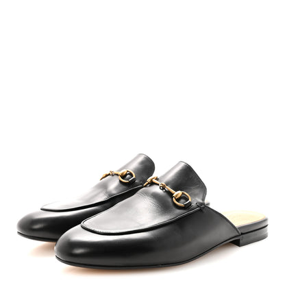 Gucci Calfskin Womens Princetown Slippers 40 Black 4 of 8