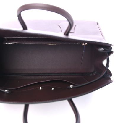 Hermes Swift Birkin Shadow 25 Rouge Sellier 4 of 10