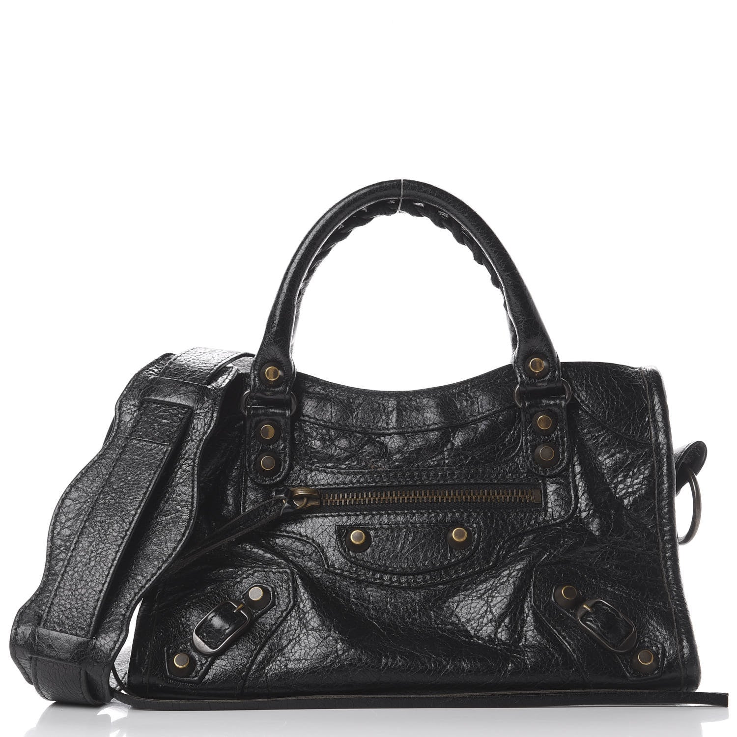 Balenciaga Agneau Classic Hardware Mini City Black 2 of 9