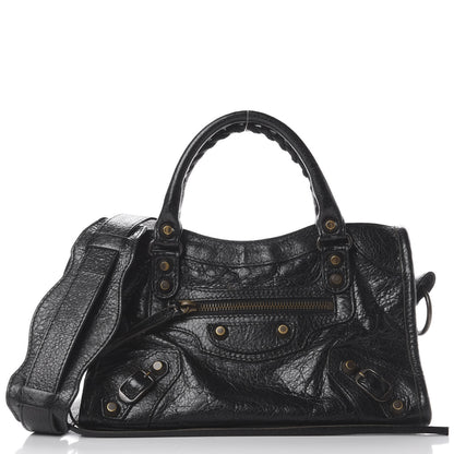 Balenciaga Agneau Classic Hardware Mini City Black 2 of 9