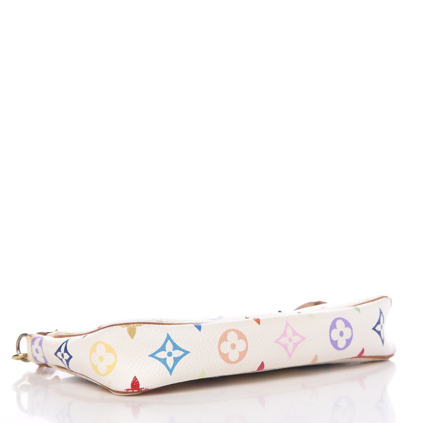 Monogram Multicolor Pochette Accessories White