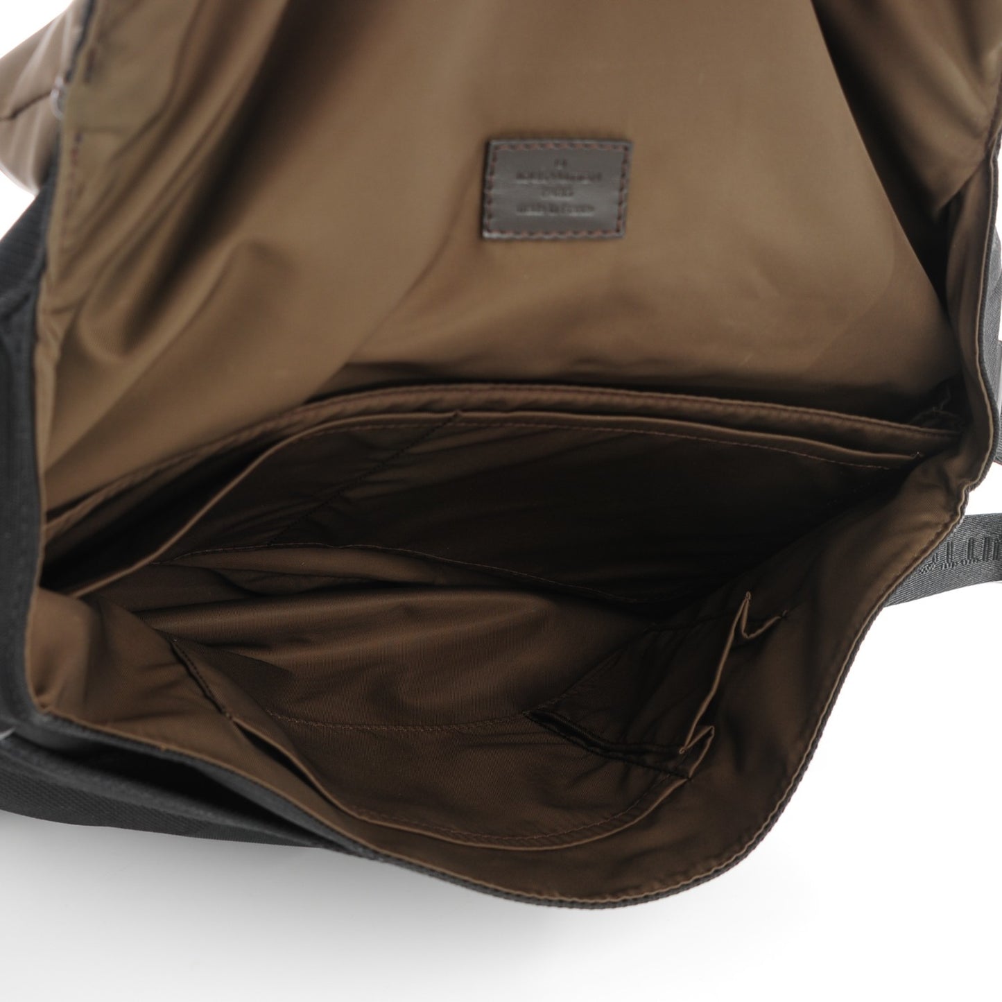 Damier Geant Messenger Bag Black