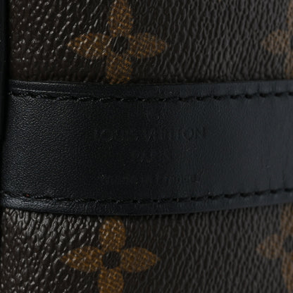 Louis Vuitton Monogram Macassar Keepall Bandouliere 55 6 of 12