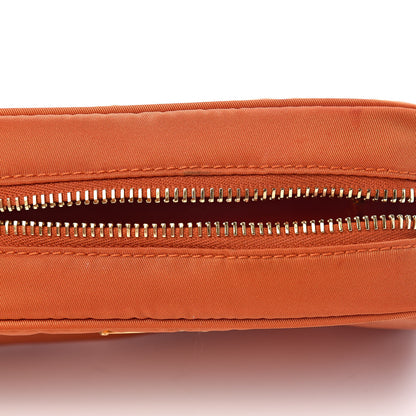 Prada Nylon Vela Wristlet Papaya 10 of 10