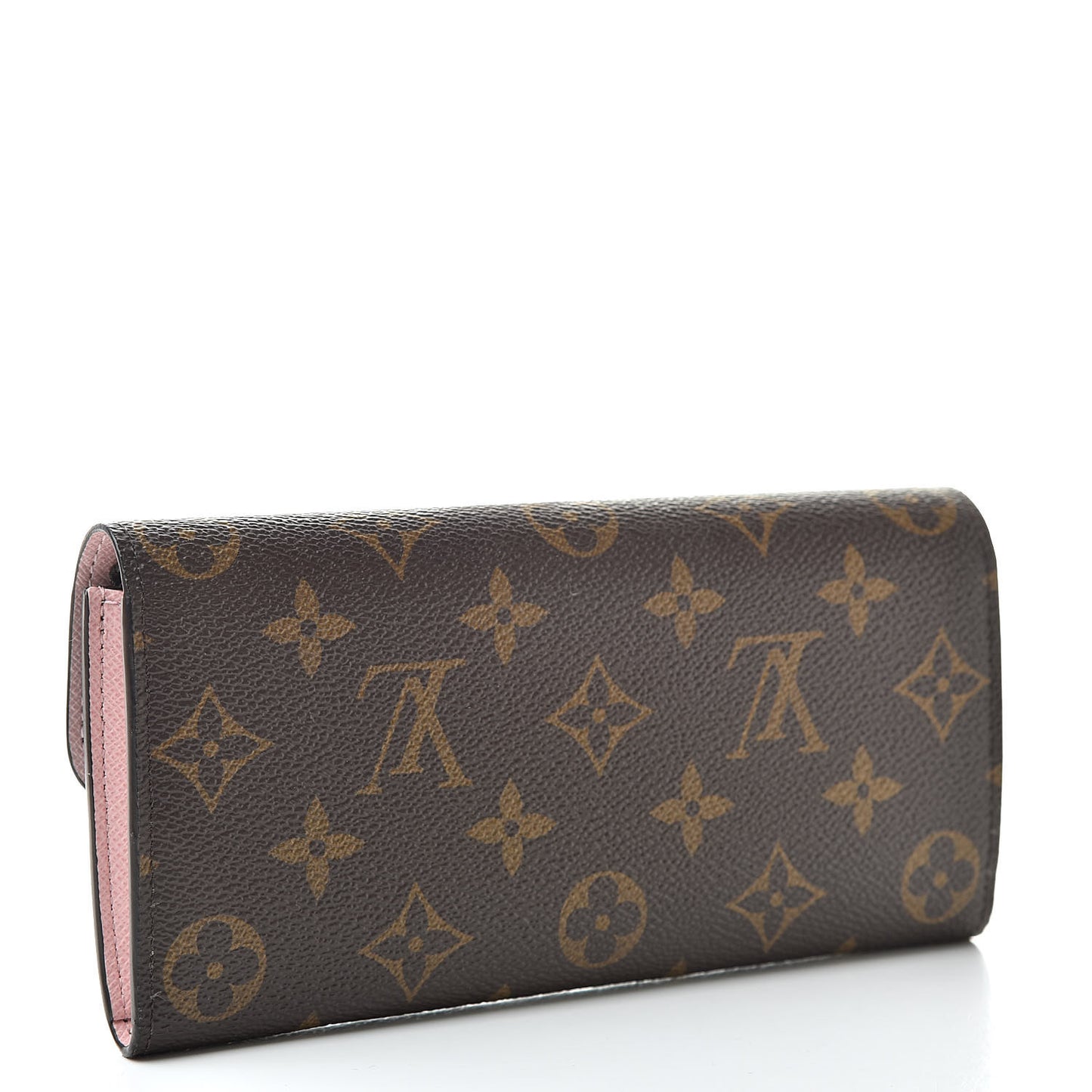 Monogram Emilie Wallet Rose Ballerine