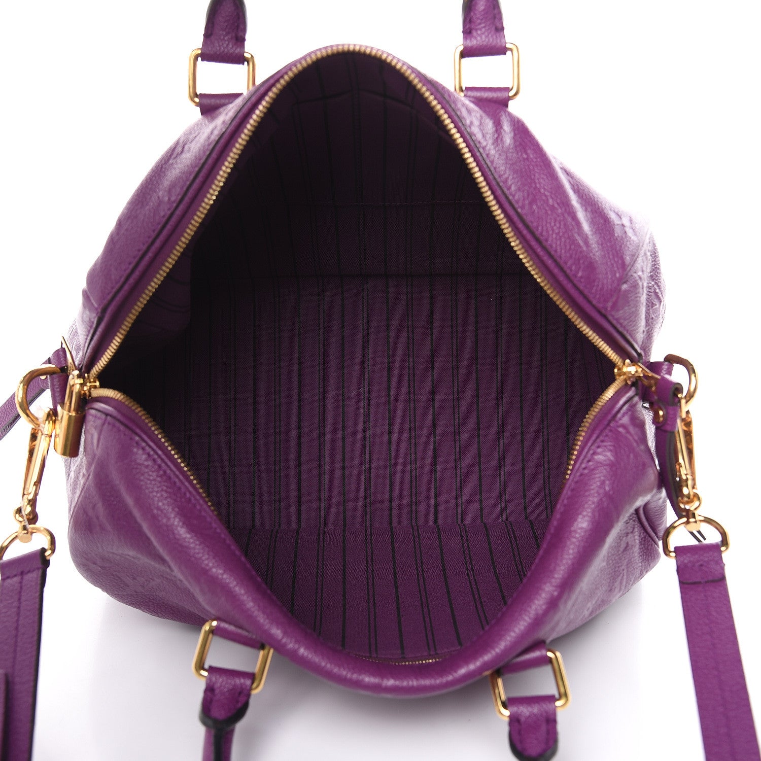 Louis Vuitton Empreinte Speedy Bandouliere 30 Amethyste 5 of 13