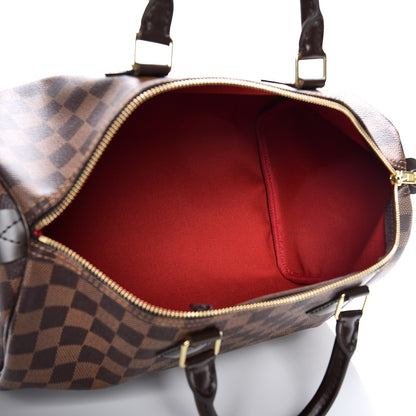 Louis Vuitton Damier Ebene Speedy 35 5 of 8