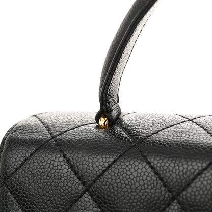 Chanel Caviar Quilted Jumbo Kelly Flap Black 11 of 14