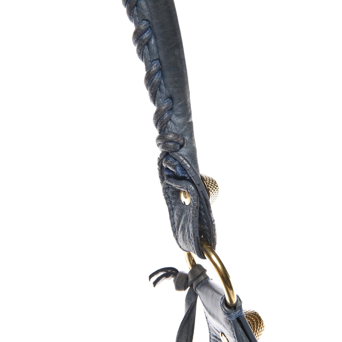 Chevre Giant 21 Gold Hardware Hobo Bleu
